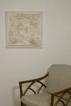 Yasmina Kijek, Abysse, 2024, Stoffskulptur Malerei