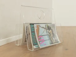 Zeitschriftenhalter aus Acrylglas, 1960er