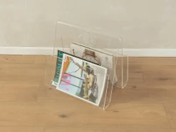 Zeitschriftenhalter aus Acrylglas, 1960er