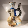 Zoomorphe Keramikvase von Jules Guérin, 1950er