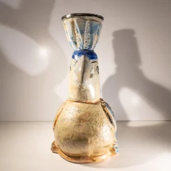 Zoomorphe Keramikvase von Jules Guérin, 1950er