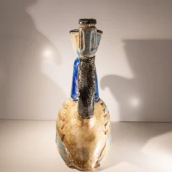 Zoomorphe Keramikvase von Jules Guérin, 1950er