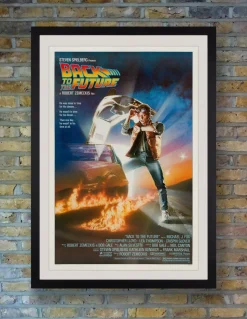 "Zurück in die Zukunft" Original US One Sheet Movie Poster von Drew Struzan, 1985