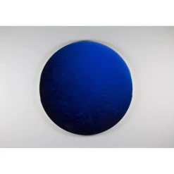 Zwei Arten von Menschen Minimalistisches rundes Kunstwerk von Corine Vanvoorbergen