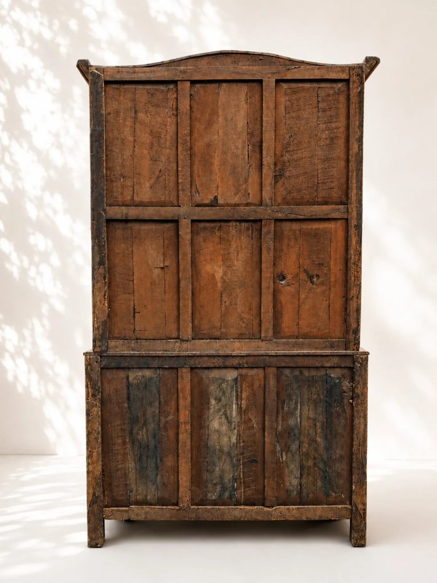 Zweiteiliger Schrank aus Eiche, 1770er