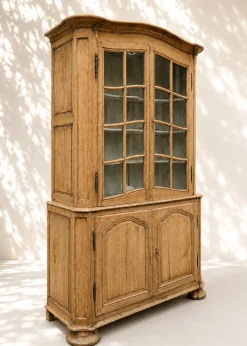 Zweiteiliger Schrank aus Eiche, 1770er