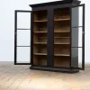 Zweitüriges Bücherregal aus Holz, 19. Jh