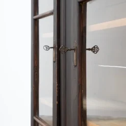 Zweitüriges Bücherregal aus Holz, 19. Jh